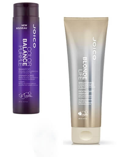 Blonde Life Conditioner and Color Balance Purple Shampoo