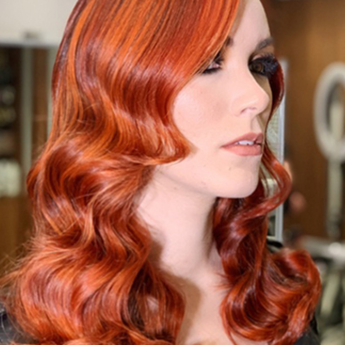 female model red hair