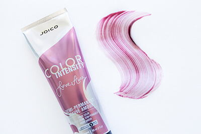 Joico Color Intensity Love Aura Swatch with bottle