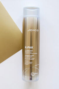 K-PAK Claryfing Shampoo bottle