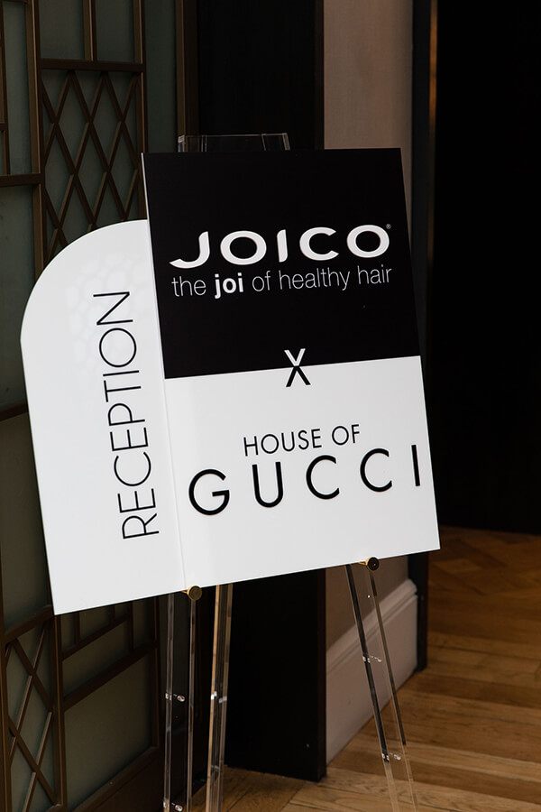 Sign Joico the Joico of healthy hair House of Gucci