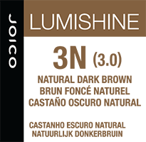 lumishine demi permanent creme natural dark brown 3N