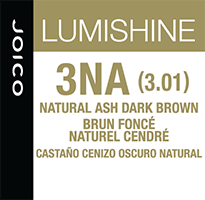 lumishine demi permanent creme natural ash dark brown 3NA