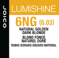 lumishine demi permanent creme natural golden dark blonde 6NG
