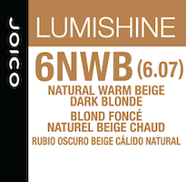 lumishine demi permanent creme natural warm beige dark blonde 6NWB