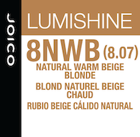 lumishine demi permanent creme natural warm beige blonde 8NWB