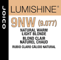 lumishine demi permanent creme natural warm light blonde 9NW