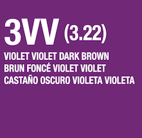 lumishine demi permanent liquid violet violet dark brown 3VV
