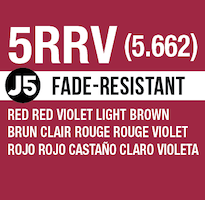 lumishine demi permanent liquid red red violet light brown 5RRV