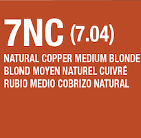 lumishine demi permanent liquid natural copper medium blonde 7NC