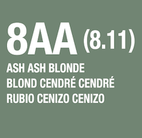 lumishine demi permanent liquid ash ash blonde 8AA