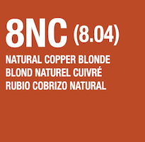 lumishine demi permanent liquid natural copper blonde 8NC