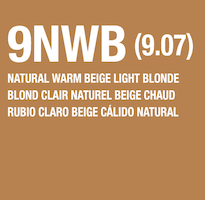 lumishine demi permanent liquid natural warm beige light blonde 9NWB