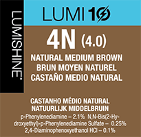 lumishine lumi10 permanent creme natural medium brown 4N