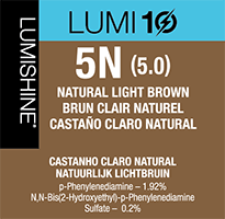 lumishine lumi10 permanent creme natural light brown 5N