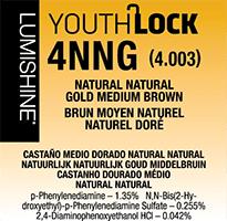 lumishine youthlock permanent creme natural natural gold medium brown 4NNG
