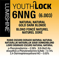 lumishine youthlock permanent creme natural natural gold dark blonde 6NNG