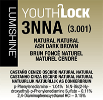 lumishine youthlock permanent creme natural natural ash dark brown 3NNA