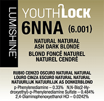lumishine youthlock permanent creme natural natural ash dark blonde 6NNA