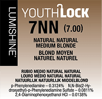 lumishine youthlock permanent creme natural natural medium blonde 7NN