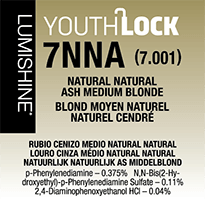 lumishine youthlock permanent creme natural natural ash medium blonde 7NNA