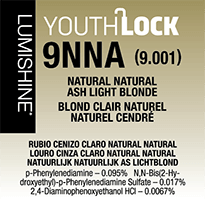 lumishine youthlock permanent creme natural natural ash light blonde 9NNA