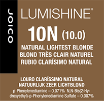 lumishine permanent creme natural lightest blonde 10N