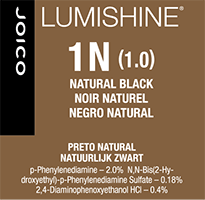 lumishine permanent creme natural black 1N