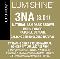 lumishine permanent creme natural ash dark brown 3NA