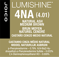 lumishine permanent creme natural ash medium brown 4NA