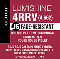 lumishine permanent creme red red medium brown 4RRV