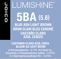 lumishine permanent creme blue ash light brown 5BA