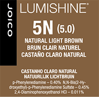 lumishine permanent creme natural light brown 5N