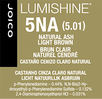 lumishine permanent creme natural ash light brown 5NA