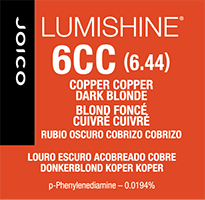 lumishine permanent creme copper copper dark blonde 6CC
