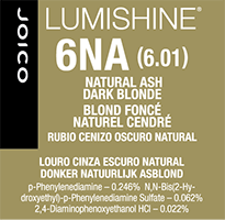 lumishine permanent creme natural ash dark blonde 6NA