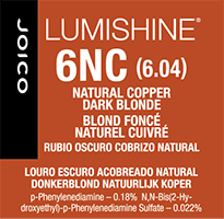 lumishine permanent creme natural copper dark blonde 6NC