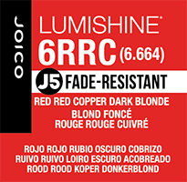 lumishine permanent creme red red copper dark brown 6RRC