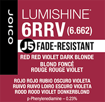 lumishine permanent creme red red dark brown 6RRV