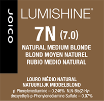 lumishine permanent creme natural medium blonde 7N