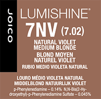 lumishine permanent creme natural violet medium blonde 7NV