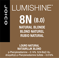 lumishine permanent creme natural blonde 8N