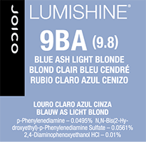 lumishine permanent creme blue ash light blonde 9BA