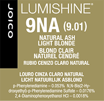 lumishine permanent creme natural ash light blonde 9NA