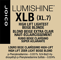 lumishine permanent creme high lift lightest beige blonde XLB