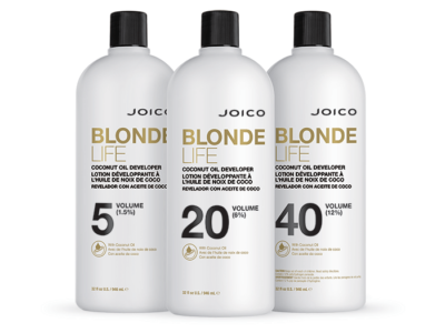 Blonde Life developer bottles