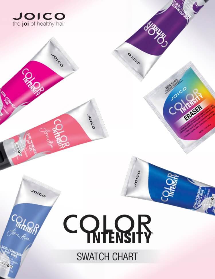 color intensity swatch chart cover