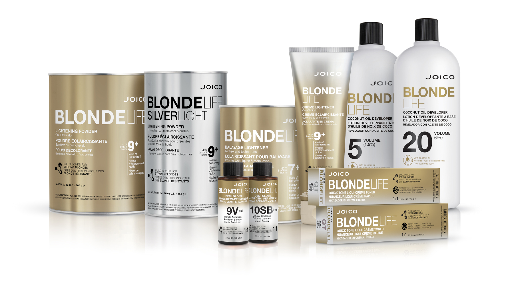 blonde life hair collection